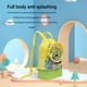 thumbnail image 5 of Mochila con cordón de dibujos animados para niños bolsa con cordón de dibujos animados lindo con separación húmeda y seca tela Oxford para deportes al aire libre ANGGREK Otros, 5 of 8