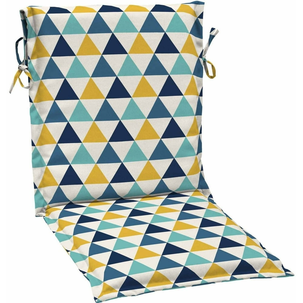 Mainstays Triangles 37"L x 17.5"W Outdoor Patio Sling Chair Cushion