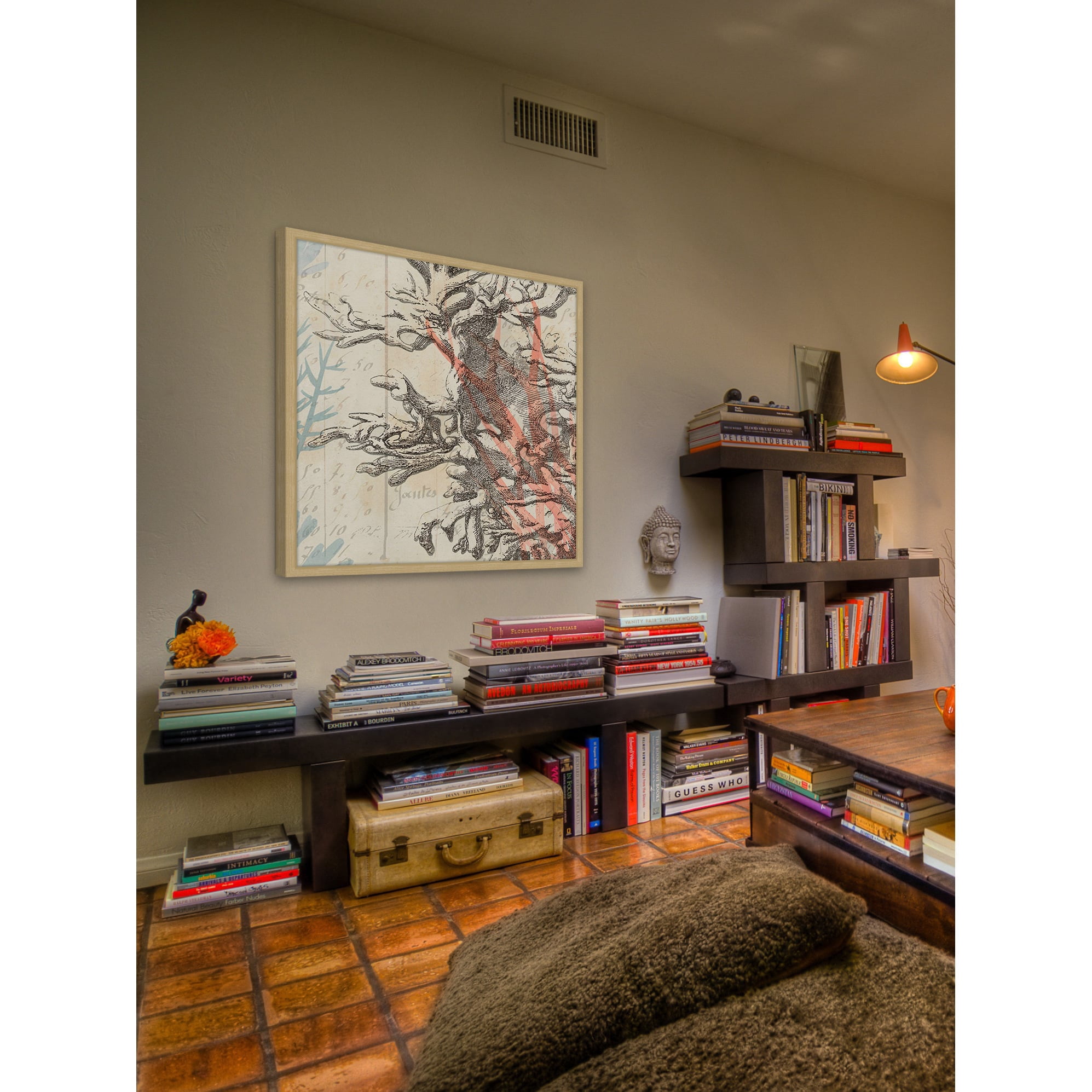 Marmont Hill "Sea Ephemera IV" Framed Painting Print