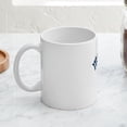 thumbnail image 4 of CafePress - Christmas Penguin Mug - 11 oz Ceramic Mug - Novelty Coffee Tea Cup, 4 of 6