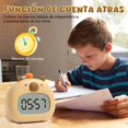 thumbnail image 4 of BUMOKO Reloj Despertador Digital, Despertador Electronico LED, Hora 12 / 24H, Fecha, Temperatura Pantalla, para Dormitorio, Oficin,Decoraci&oacute;n para Ni&ntilde;os y Ni&ntilde;as, 4 of 7