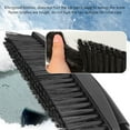 thumbnail image 3 of Portable Snow Shovel For Driveway: 3 In 1 Design, Durable Stainless Steel, Lightweight, Easy To Install, Efficient Snow Clearing With Brush Head, 3 of 8
