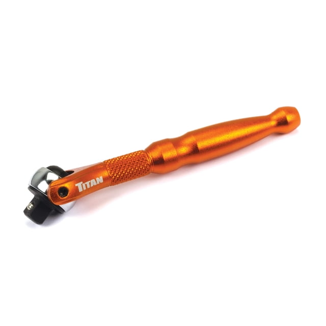Ratchet Titan Tools 11322, disco de 1/4 pulgadas x 90 dientes, naranja