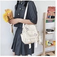 thumbnail image 3 of Cute Mini Backpacks with Accessories Aesthetic Mini Backpack for Teens Kawaii Small Backpack (White,With-Accessories), 3 of 5