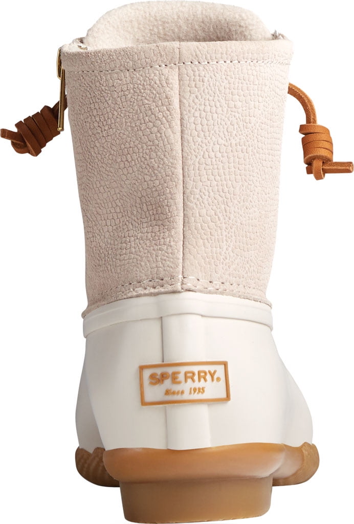 sperry saltwater ivory duck boots