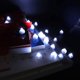 thumbnail image 4 of Lote de 100 unidades de 100 luces LED redondas blancas con forma de globo, con tiempo de espera prolongado para linternas de papel, decoración para fiestas y bodas., 4 of 4
