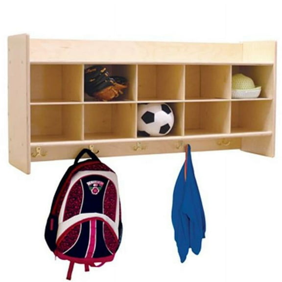 Contender C51409 Contender Wall Locker & Cubby Storage Without Trays