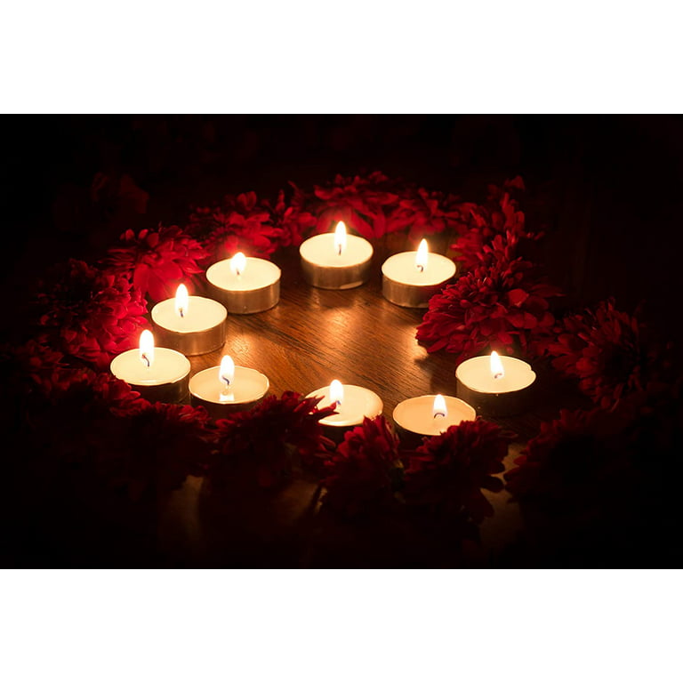 6pcs Candles, One Burning 4-4.5 Hours, Suitable For Candlelight
