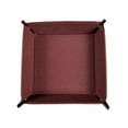 thumbnail image 1 of Lisbinx Leather Dice Tray Four-corner Folding Game Dice Tray Tray Weekly Deals, 1 of 1