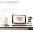 thumbnail image 2 of TAILTOSS Heated Desk Mat Electric Heating Coaster White Heating Insulation Adults 1Set, 2 of 8