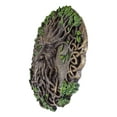 thumbnail image 4 of Ebros Celtic Tree Of Life Oak Tree Spirit Greenman God Wall Decor Plaque 12"D, 4 of 5