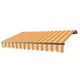 thumbnail image 6 of ALEKO 13' x 10' Manual Retractable Multi Yellow Patio Awning Sunshade, 6 of 7