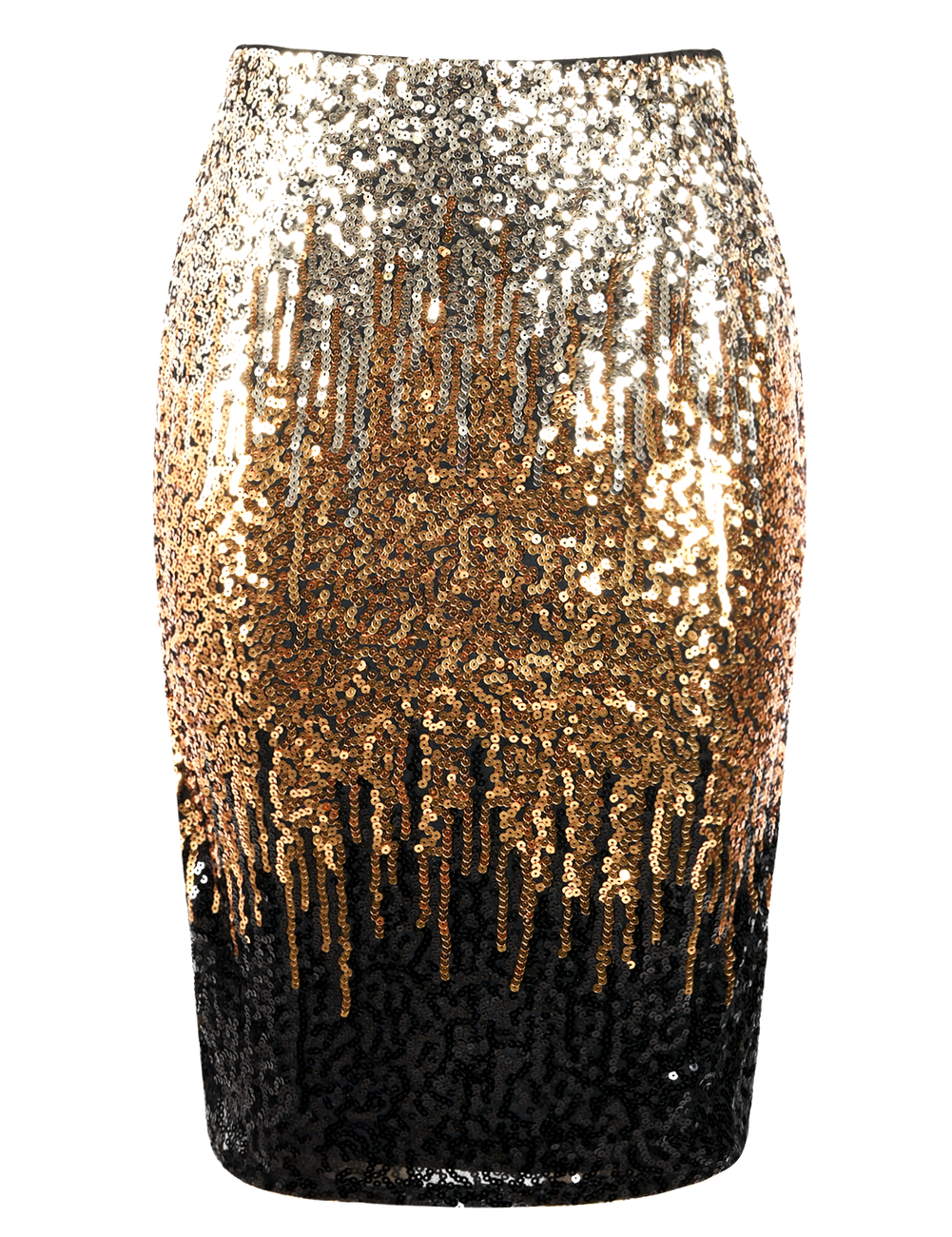 PrettyGuide Women's Sequin Skirt High Waist Sparkle Pencil Skirt Party  Cocktail XS Black at  Women's Clothing store