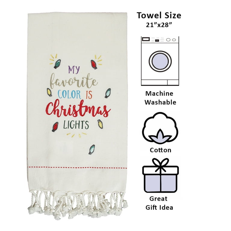 Grandma's Christmas Kitchen Tea Towel, Holiday Kitchen Towel, Christmas Dish  Towel, Cute Christmas Kitchen Towel