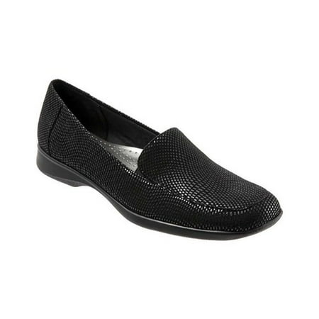 Trotters Womens Jenn Mini Suede Slip On Loafers