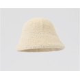 thumbnail image 2 of LinYooLi Y2K Hat Female Fashion Autumn/Winter Solid Color Wool Fisherman Hat Thicken Warm Bucket Hat Simple Basin Hat Male, 2 of 8