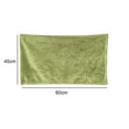 thumbnail image 3 of Cable Knitted Throw Blanket for Couch, Chenille Chunky Knit Throw Blanket - Soft and Cozy Beige Throw Blanket for Winter, Throw (50" x 60"), 3 of 4