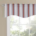 thumbnail image 2 of BELLE MAISON USA, LTD. WALDEN LINED SCALLOPED VALANCE 48" x 17", 2 of 3