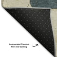 thumbnail image 5 of Addison Rugs Mayfield Premium Machine Washable Transitional Geometric Teal Rectangle Rug, 10' x 14', 5 of 7