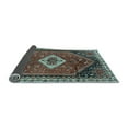 thumbnail image 2 of Ahgly Company Indoor Square Persian Light Blue Traditional Area Rugs, 3' Square, 2 of 4