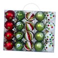 thumbnail image 1 of 40 Adornos Navideños de Bolas, Decoración para el Hogar, Reutilizables y Ligeros Estilo C, 1 of 9