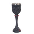thumbnail image 2 of Pacific Trading Celtic Gothic Duelling Dragon Resin Wine Goblet Chalice with Stainless Steel Cup, 2 of 2