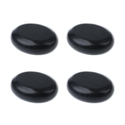 Dualoai Set 8x Massage Stones Natural Basalt Warmer Rocks Spa Guasha Energy Stones for