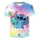 thumbnail image 1 of Camiseta de punto de Disney para niños, camiseta de verano con dibujos animados, camiseta bonita con estampado 3D para niños y niñas, camiseta de fondo para niños, punto de Disney T12T Gao Jinjia LED, 1 of 2