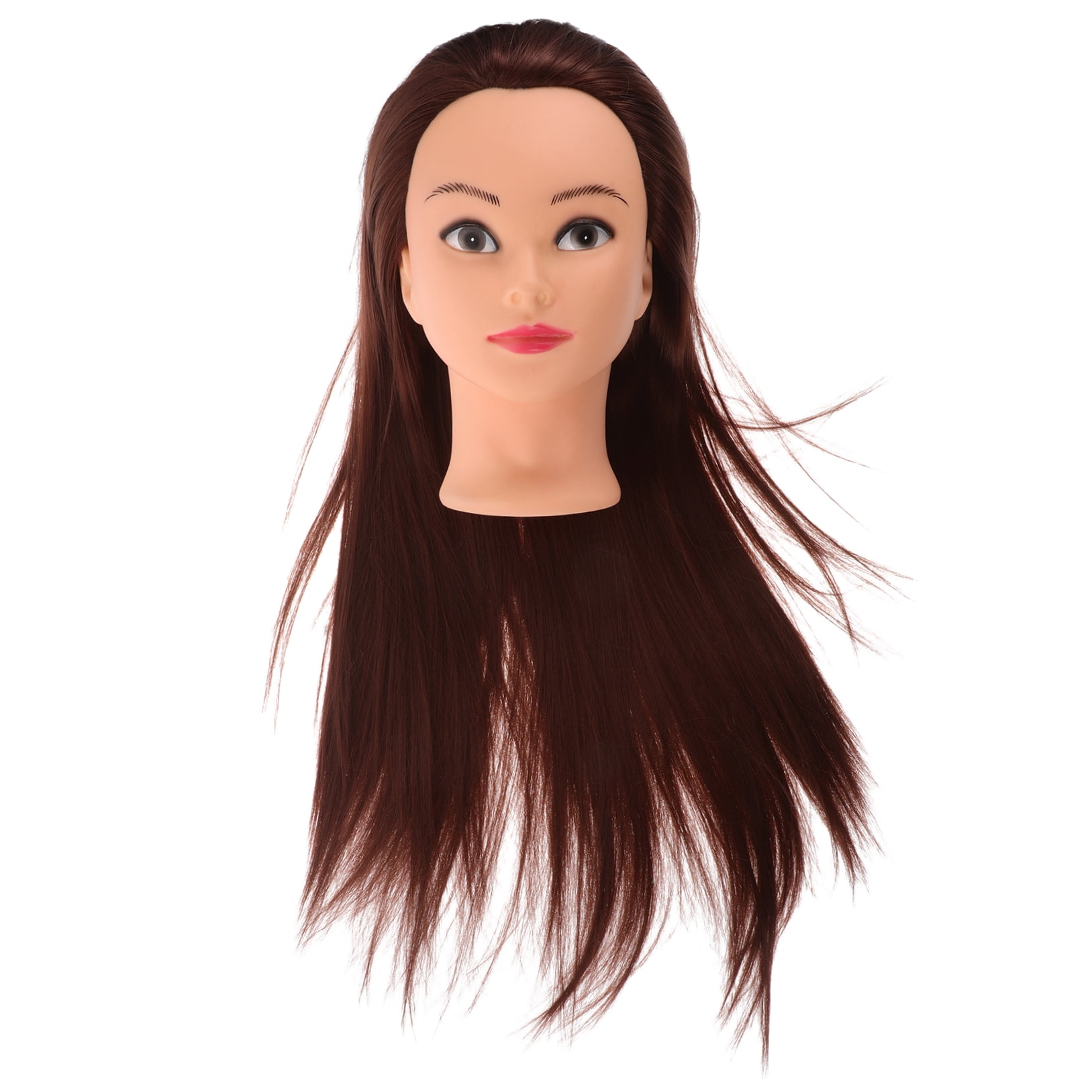 Zehuanyu Brown Hair Mannequin Model for Hair Styling Practice and Training Figurine