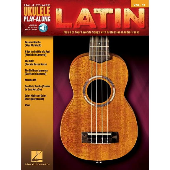 Latin: Ukulele Play-Along Volume 37 (Paperback)