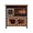 orange 2, variant on Outdoor Wooden Rabbit Hutch Guinea Pig Cages Tortoise Enclosure Small Animal Hutch Enclosure, Asphalt Roof, Floorless Design