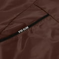 thumbnail image 5 of Aueoeo Men's Bomber Jackets Full Zip Embroidered Jacket Winderpoof Lightweight Stand Up Collar Sport Coat With Pockets Coffee L, 5 of 5