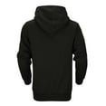 thumbnail image 3 of Black Hoodie Men,Autumn Fashion Trend Long Sleeved Hooded Sweatshirt Casual Outdoor for Daily Activities,Pullover,04 Black,2XL, 3 of 8