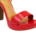 thumbnail image 4 of VIZZANO 6292200 Zapatilla de charol tacón alto dama rojo 22, 4 of 5