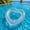 White, variant on Tepsmf Inflatable Heart Pool Float Heart Shaped Swim Ring Cute Tube Water Beach Party Pool Supplies for Summer Swimming Luau Party Birthday(Pink)