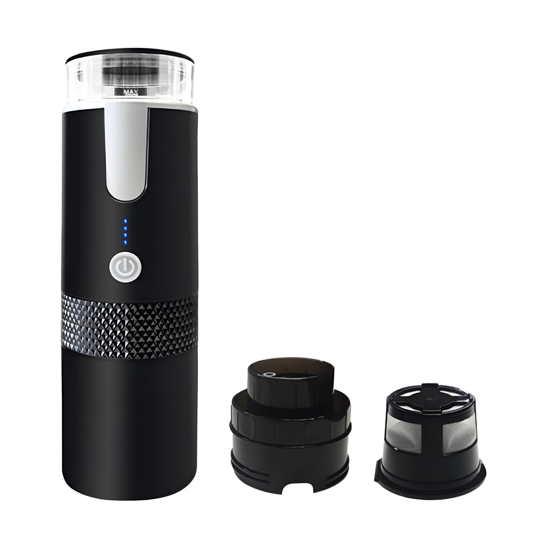 HIBIBUD 2026 New Portable Wireless Coffee Maker Fully Automatic Mini Espresso Machine 1200Mah Battery One-Click Operation Perfect for Outdoor Adventures,Travel&Camping Compact&Durable