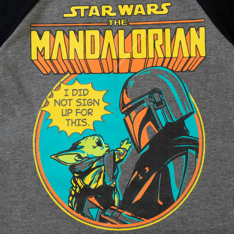 Star Wars The Mandalorian Kid The Pack T-Shirts Kid to Child 3 Little Little Big Boys