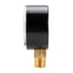 thumbnail image 3 of Manómetro, 0-15 psi/0-1 bar, carcasa de acero inoxidable, montaje inferior BSPT de 1/4", manómetro de aire Manómetro de agua Manómetro hidráulico Manómetro de aceite, manómetro de vacío radial, 3 of 5