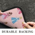thumbnail image 6 of Colorful Princess Pattern Door Rugs,Washable Non Slip Door Mats Indoor,Decorative Door Mats,Entry Mat Indoor for Entrance,Bedroom,Kitchen,Bathroom,30"x17", 6 of 6