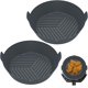 thumbnail image 1 of Olla de silicona para freidora de aire con asa Revestimiento reutilizable para freidora de aire Freidora de aire resistente al calor Cesta de silicona Bandeja redonda para hornear, 1 of 5