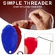 thumbnail image 3 of Enhebrador de agujas con gancho para ancianos, dispositivo de hilo automático, herramienta de inserción de puntada de plástico, accesorios de costura, 10 unidades, 3 of 4