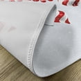 thumbnail image 5 of Ambesonne Christmas Place Mats Set of 4, Traditional, Standard Size, Red White, 5 of 6