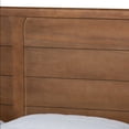 thumbnail image 5 of Baxton Studio Kassidy Classic and Traditional Walnut Brown Finished Wood Queen Size Platform Bed, 5 of 11