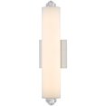 thumbnail image 1 of Beaumont Lane 17" LED Opal Glass Bath Bar Light in Pewter, 1 of 6