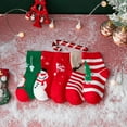thumbnail image 2 of Baywell 5 Pairs Kids Christmas Socks Novelty Socks For Children Christmas Gift, 2 of 8