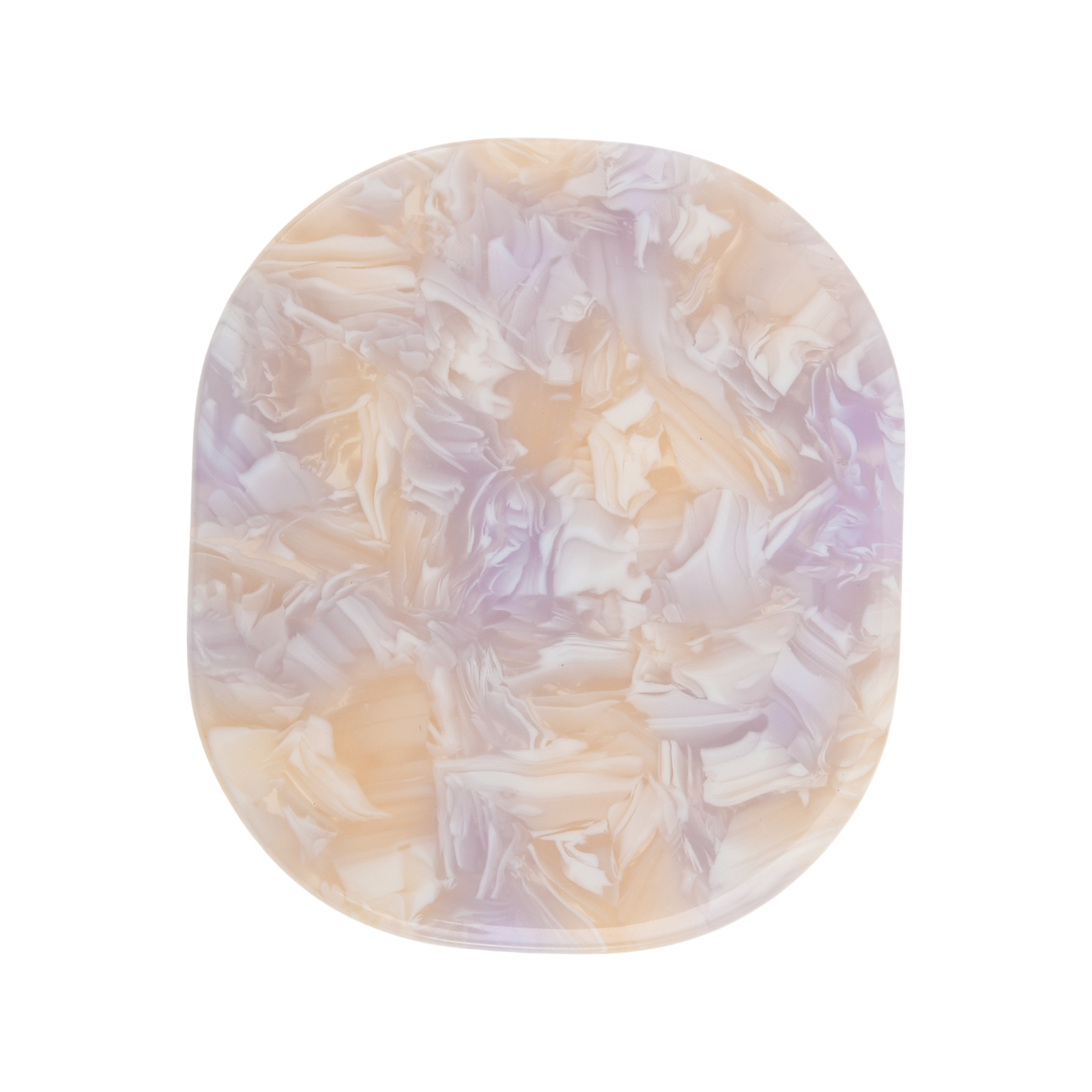 Unique Bargains Rendered Cube Phone Grip 1 Pc Purple White
