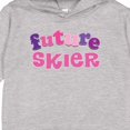 thumbnail image 3 of Inktastic Skiing Future Skier Toddler Hoodie, 3 of 4