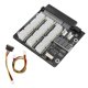 thumbnail image 1 of Placa de fuente de alimentación para minería de alta eficiencia con 12 puertos PCIe - 6 pines, 12 amperios/2400 vatios, pantalla de voltímetro LED - Compatible con Dell, 1 of 10
