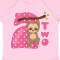 thumbnail image 4 of Inktastic Pink Sloth 2nd Birthday Girls Baby Bodysuit, 4 of 5