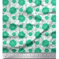 thumbnail image 1 of Soimoi Cotton Duck Fabric Leaves & Floral Artistic Fabric Prints By Yard 42 Inch Wide, 1 of 1